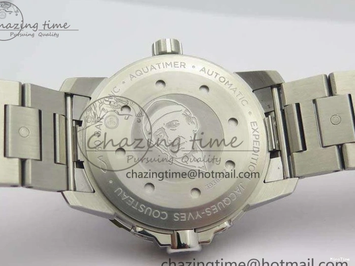 MIROTIME 0217 EasyMatch Aquatimer Automatic IW329004 V6F 1:1 Best Edition Blue Dial On SS Bracelet MIYOTA 7224